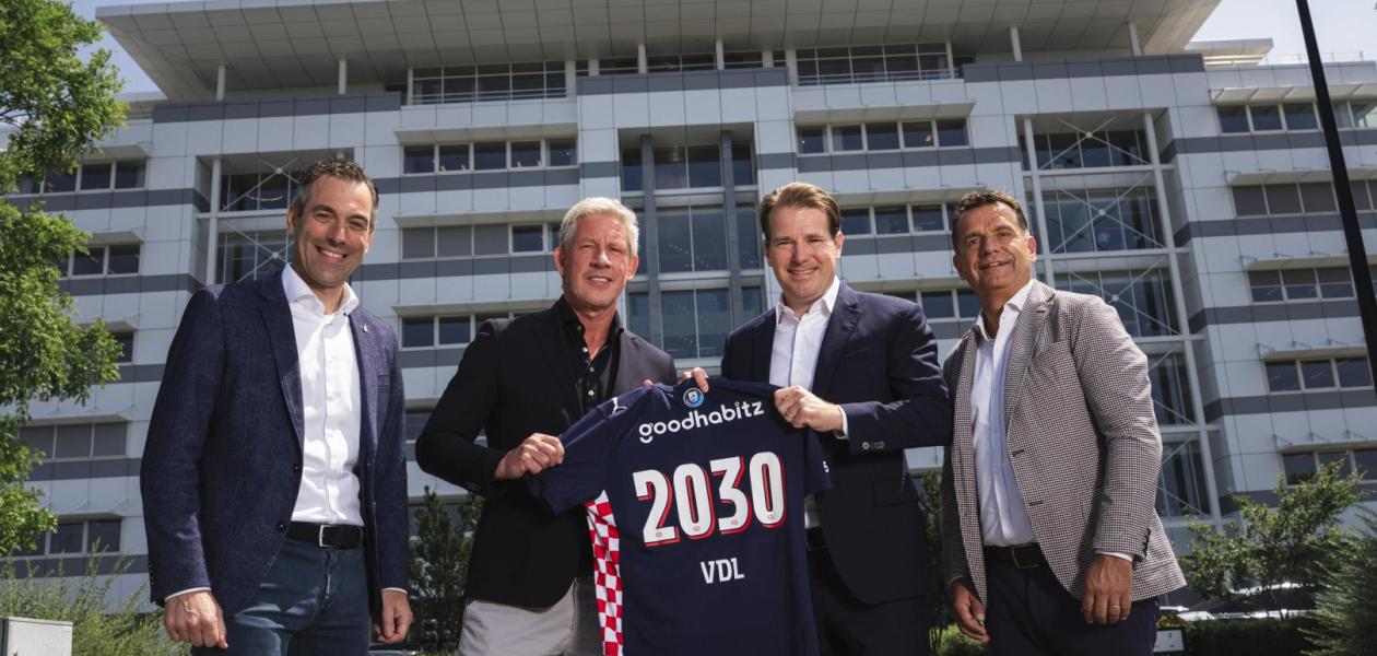 VDL Groep verlängert Sponsoringverträge mit PSV und FC Eindhoven um 5 Jahre