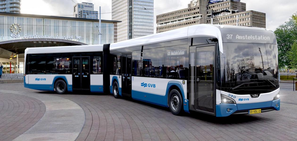 Amsterdam wird mit 84 VDL Citeas der neuen Generation noch nachhaltiger