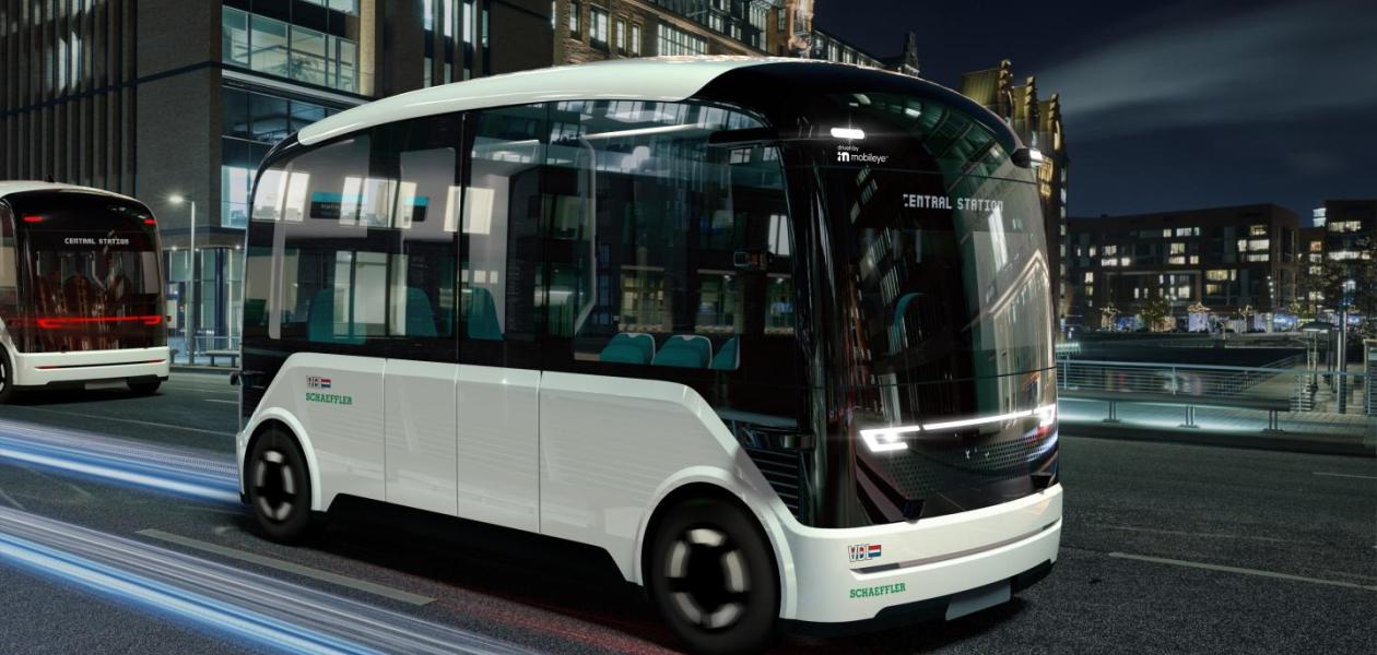 VDL Groep und Schaeffler arbeiten gemeinsam an selbstfahrenden Shuttles